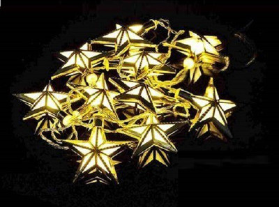 WunderVoX 16 LEDs 3.3 m Transparent Steady Star Rice Lights(Pack of 1)