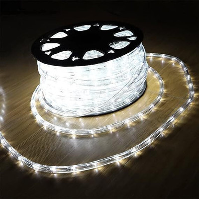 Voltstar 600 LEDs 5 m White Steady Strip Rice Lights(Pack of 1)