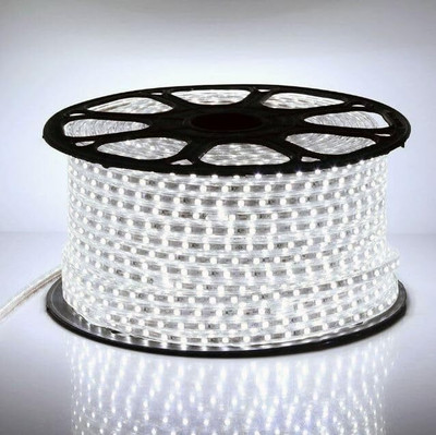 EBYZER 600 LEDs 5 m White Steady Strip Rice Lights(Pack of 1)