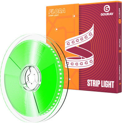 GOURAV 1200 LEDs 5 m Green Steady Strip Rice Lights(Pack of 1)