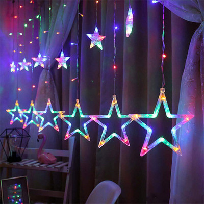 PESCA 140 LEDs 5.08 m Multicolor Flickering, Steady Star Rice Lights(Pack of 1)