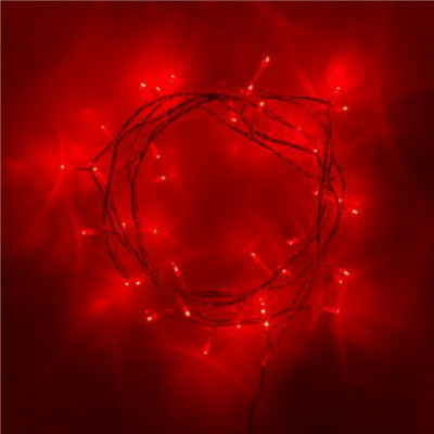 Business Squad 120 LEDs 7 m Red Steady String Rice Lights(Pack of 5)