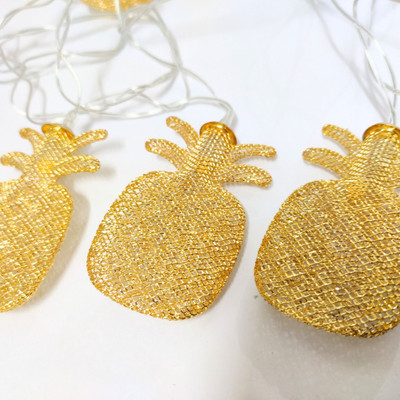 Kavyashine 10 LEDs 3.012 m Gold Steady Fruit Rice Lights(Pack of 1)