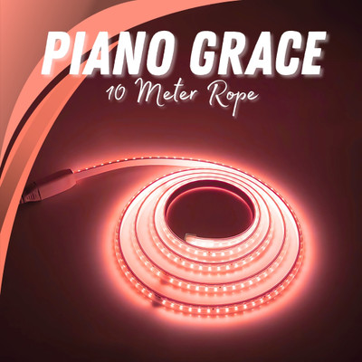 Piano 1200 LEDs 10 m Red Steady Strip Rice Lights(Pack of 1)