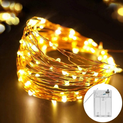 Sinoman 100 LEDs 10 m Multicolor Steady String Rice Lights(Pack of 1)