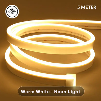 Newness 300 LEDs 5 m Yellow Steady Strip Rice Lights(Pack of 1)