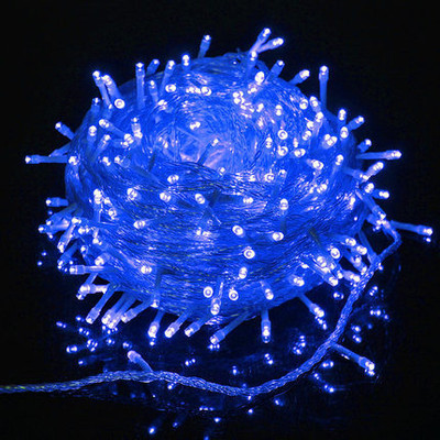 inooBeam 30 LEDs 7.01 m Blue Steady String Rice Lights(Pack of 1)