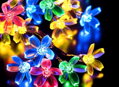 inooBeam 16 LEDs 3.03 m Multicolor Steady Flower Rice Lights(Pack of 1)