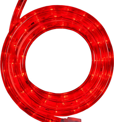 WBD 900 LEDs 16 m Red Steady Strip Rice Lights(Pack of 1)