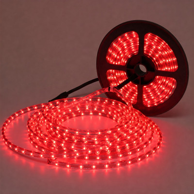 Moonlight 120 LEDs 30 m Red Steady Strip Rice Lights(Pack of 1)