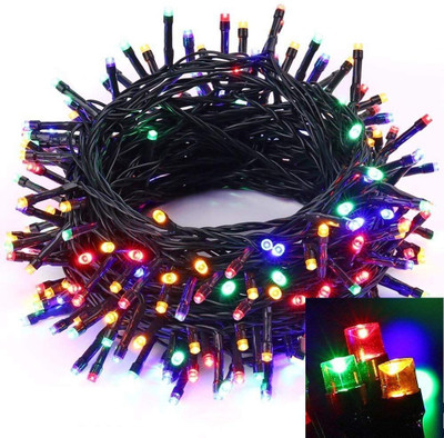 ASIDEA 78 LEDs 25 m Multicolor Color Changing Bulb Rice Lights(Pack of 1)