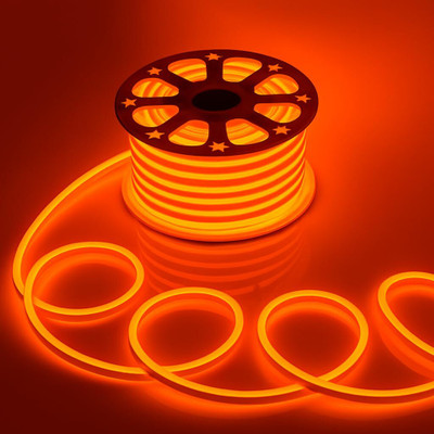 KAVORA 600 LEDs 5 m Orange Steady Strip Rice Lights(Pack of 1)