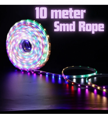 ANG LIGHTINGS 1200 LEDs 10 m Pink Steady Strip Rice Lights(Pack of 1)