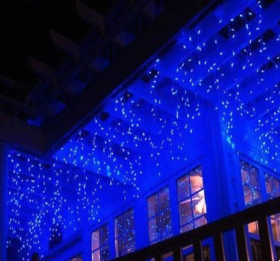CANDLE 40 LEDs 11 m Blue Steady String Rice Lights(Pack of 1)