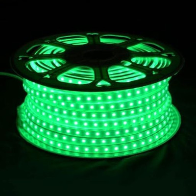 EBYZER 1860 LEDs 30 m Green Steady Strip Rice Lights(Pack of 1)
