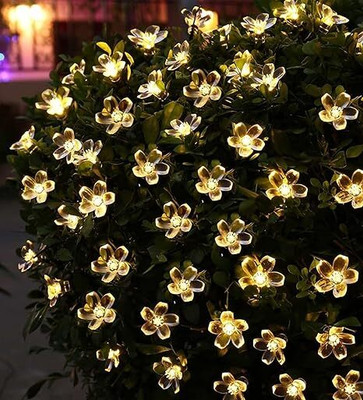 The Purple Tree 16 LEDs 3 m Yellow Steady String Rice Lights(Pack of 1)