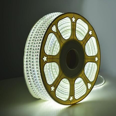 KCS Lite 600 LEDs 5 m White Steady Strip Rice Lights(Pack of 1)