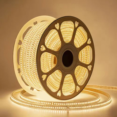 WOZIT 1200 LEDs 10 m Yellow Steady Strip Rice Lights(Pack of 1)