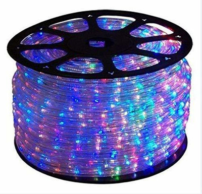 MX Glow 3600 LEDs 40 m Multicolor Steady Strip Rice Lights(Pack of 1)