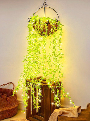 PARALIGHT 200 LEDs 5 m Multicolor Color Changing, Flickering, Steady Leaf Rice Lights(Pack of 1)