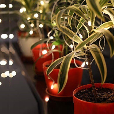 Meneon 20 LEDs 5 m Yellow Steady String Rice Lights(Pack of 1)