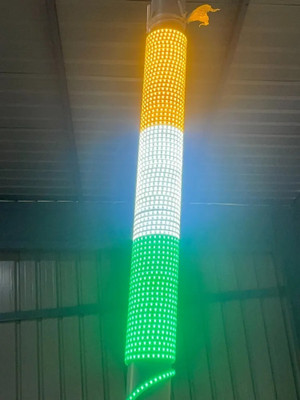 WunderVoX 1440 LEDs 12 m Orange, White, Green Steady Strip Rice Lights(Pack of 1)