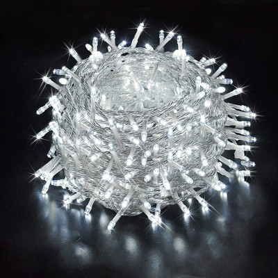 Gesto 72 LEDs 20 m White Steady String Rice Lights(Pack of 2)