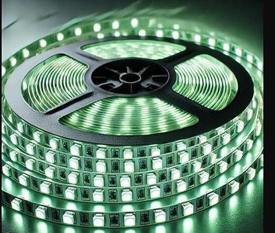 goblet 240 LEDs 5 m Green Steady Strip Rice Lights(Pack of 1)