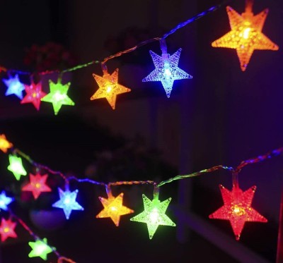 inooBeam 16 LEDs 3.6 m Multicolor Steady Star Rice Lights(Pack of 1)