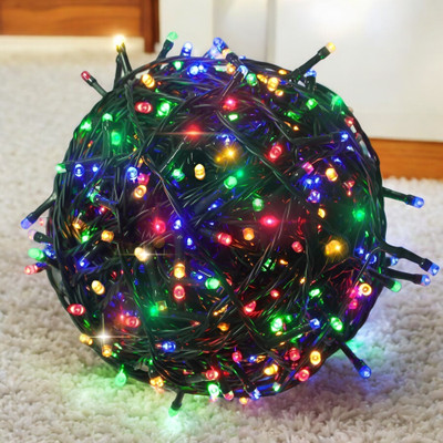 Lumicub 36 LEDs 15.1 m Multicolor Flickering String Rice Lights(Pack of 1)