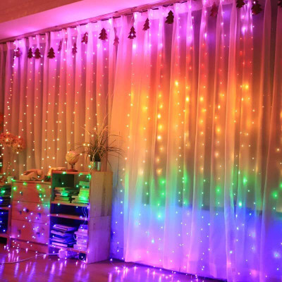 Eswarr Electricals 138 LEDs 3 m Multicolor Flickering, Steady, Color Changing String Rice Lights(Pack of 1)
