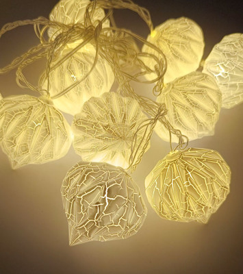 BROP 10 LEDs 3 m White Steady String Rice Lights(Pack of 1)