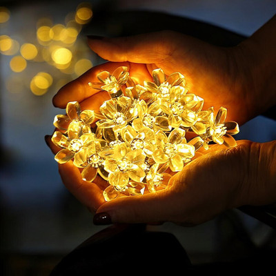 RaajaOutlets 40 LEDs 5.99 m Yellow Steady Flower Rice Lights(Pack of 1)
