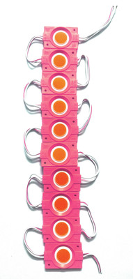 AP Source 10 LEDs 1 m Pink Color Changing, Steady, Flickering Bulb Rice Lights(Pack of 10)