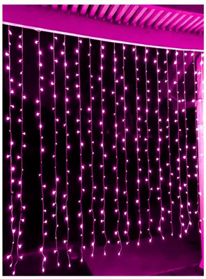 Illumaire 34 LEDs 10 m Pink Steady String Rice Lights(Pack of 5)