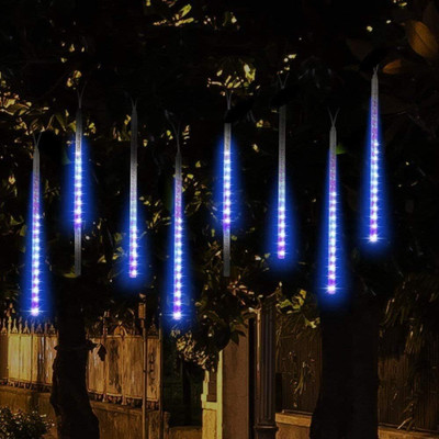 XERGY 192 LEDs 0.35 m Blue Steady Bulb Rice Lights(Pack of 1)