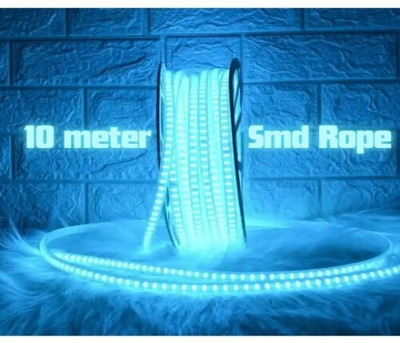 ANG LIGHTINGS 1200 LEDs 10 m Blue Steady Strip Rice Lights(Pack of 1)