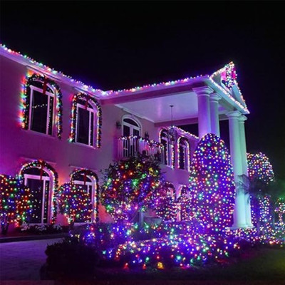 Kingdom 40 LEDs 9 m Multicolor Steady String Rice Lights(Pack of 1)