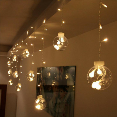 Local Charm 138 LEDs 2.5 m Yellow Flickering Ball Rice Lights(Pack of 1)