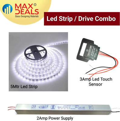 max deals 600 LEDs 5 m White Steady Strip Rice Lights(Pack of 3)