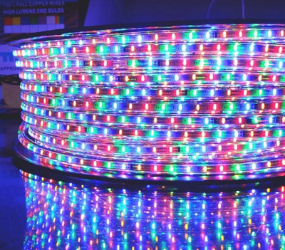 Zintex 1200 LEDs 10 m Multicolor Steady Strip Rice Lights(Pack of 1)