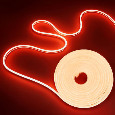 Eurotex 300 LEDs 5 m Red Steady Strip Rice Lights(Pack of 1)