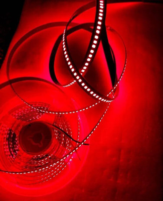 spark world 240 LEDs 5 m Red Steady Strip Rice Lights(Pack of 1)