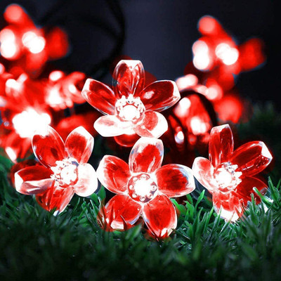 ELECTVIBES 36 LEDs 12 m Red Color Changing String Rice Lights(Pack of 1)
