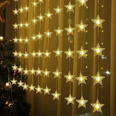 FIZZYTECH 100 LEDs 6 m White Flickering Star Rice Lights(Pack of 1)