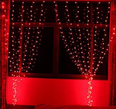 nini 46 LEDs 14.99 m Red Steady String Rice Lights(Pack of 2)