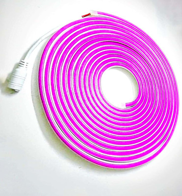 jivith 600 LEDs 4.98 m Pink Steady Strip Rice Lights(Pack of 1)