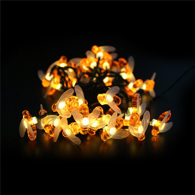 WunderVoX 16 LEDs 2.43 m Orange Steady String Rice Lights(Pack of 1)