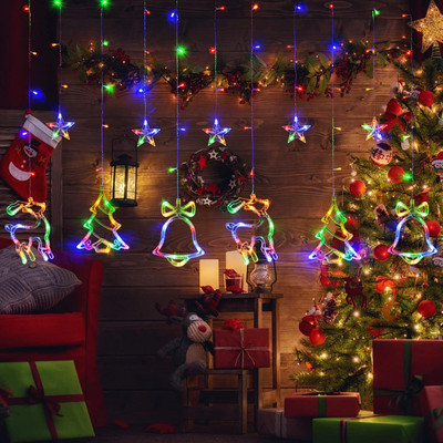 QUACE 138 LEDs 2.34 m Multicolor Flickering, Steady String Rice Lights(Pack of 1)