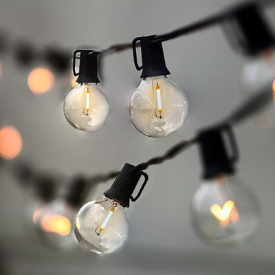 XERGY 15 LEDs 4.57 m White Steady Bulb Rice Lights(Pack of 1)
